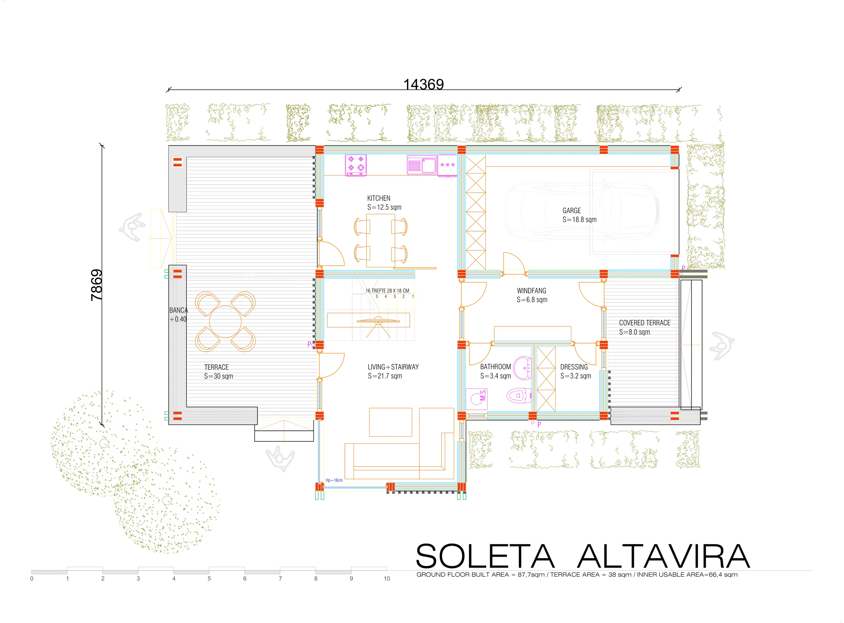 Soleta Altavira ground floor plan