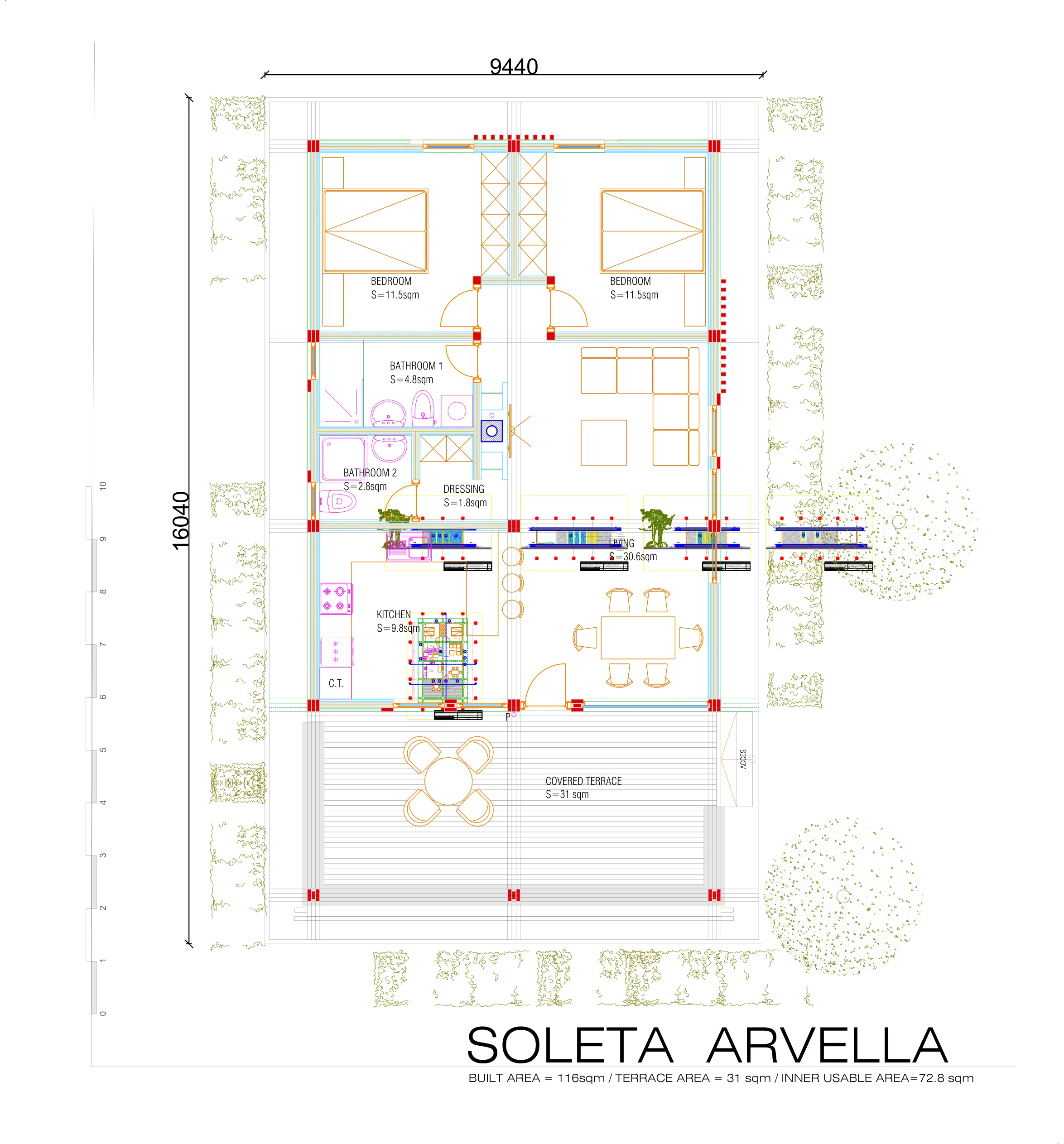Soleta Arvella ground floor plan