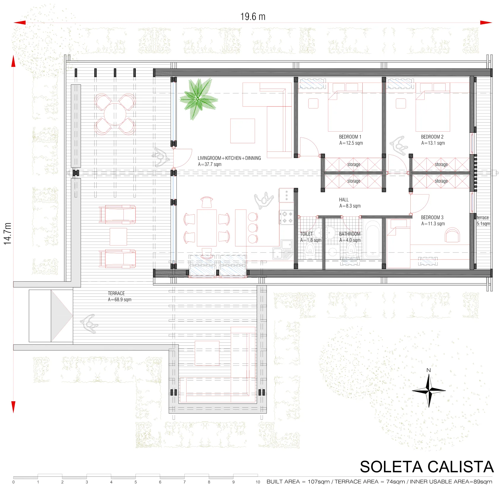 Soleta Calista ground floor plan