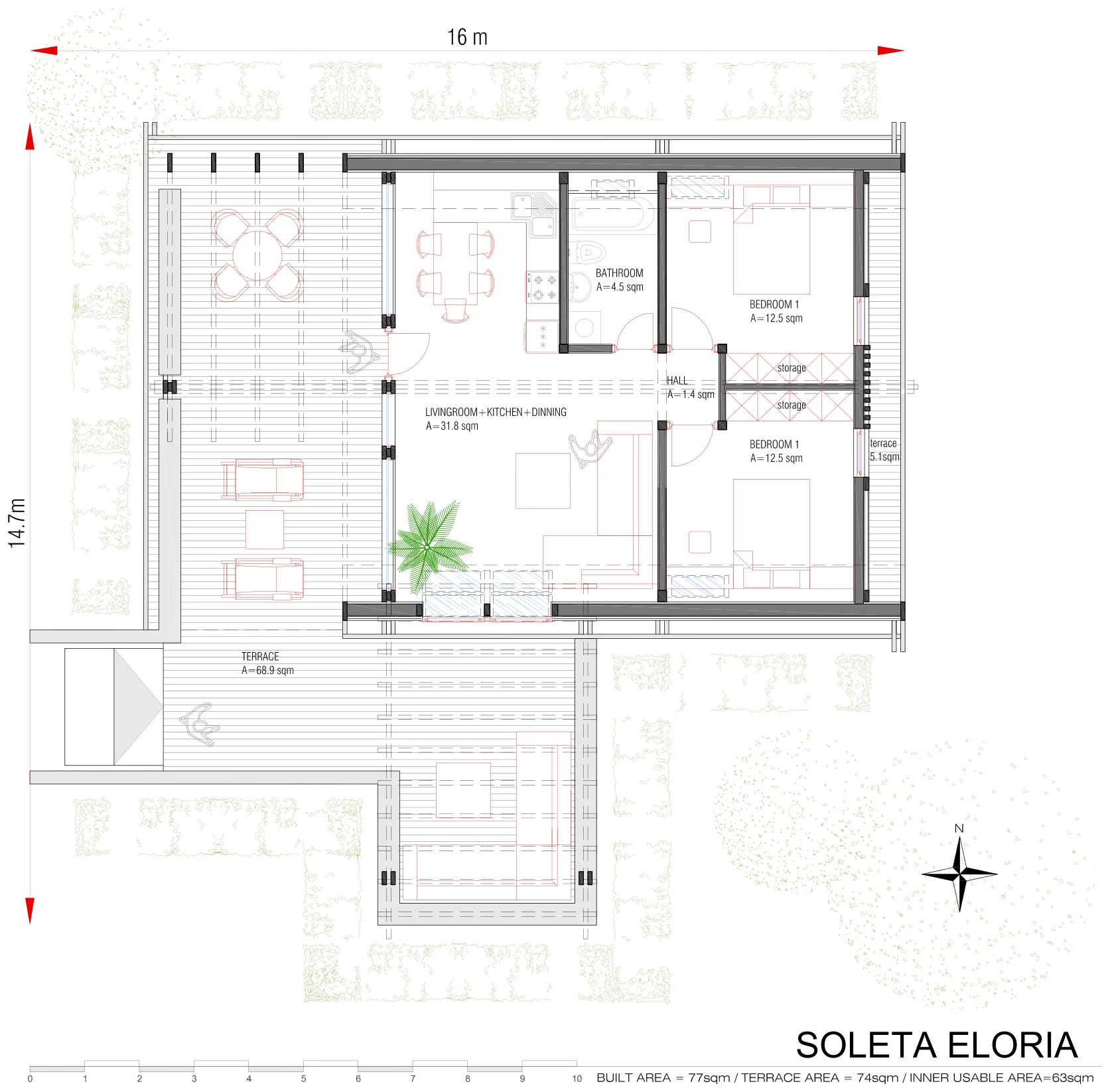 Soleta Eloria ground floor plan