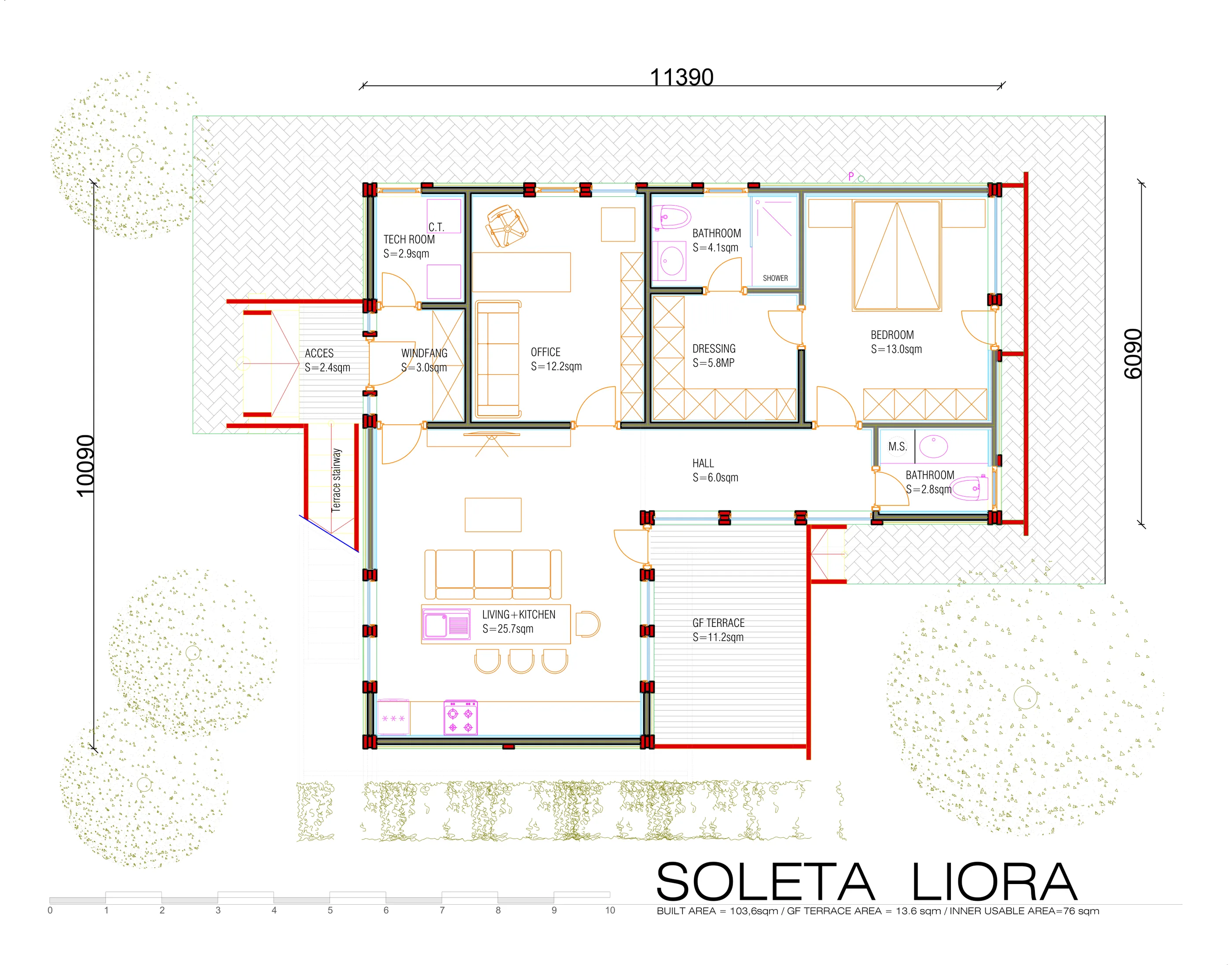 Soleta Liora ground floor plan