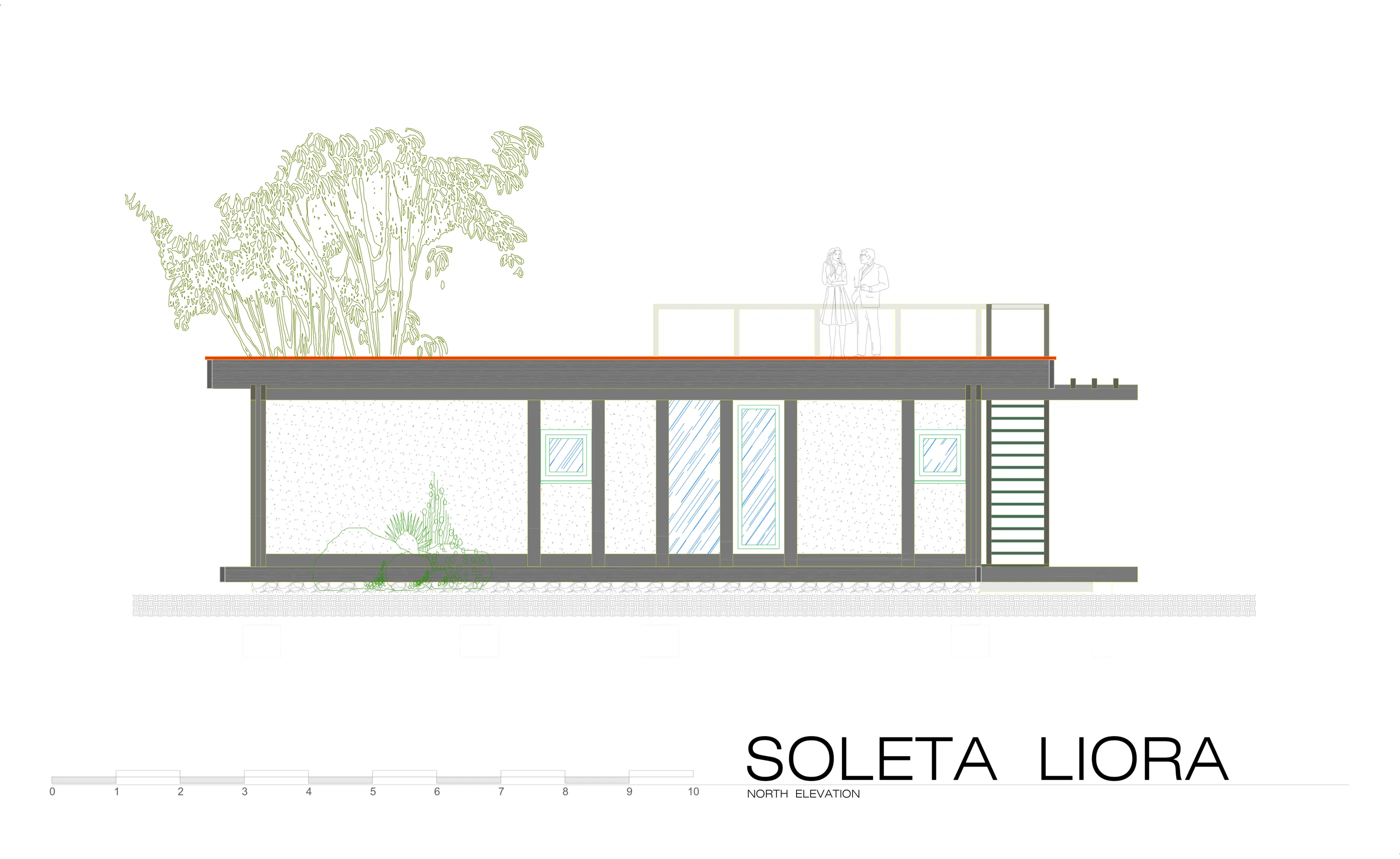 Soleta Liora north elevation
