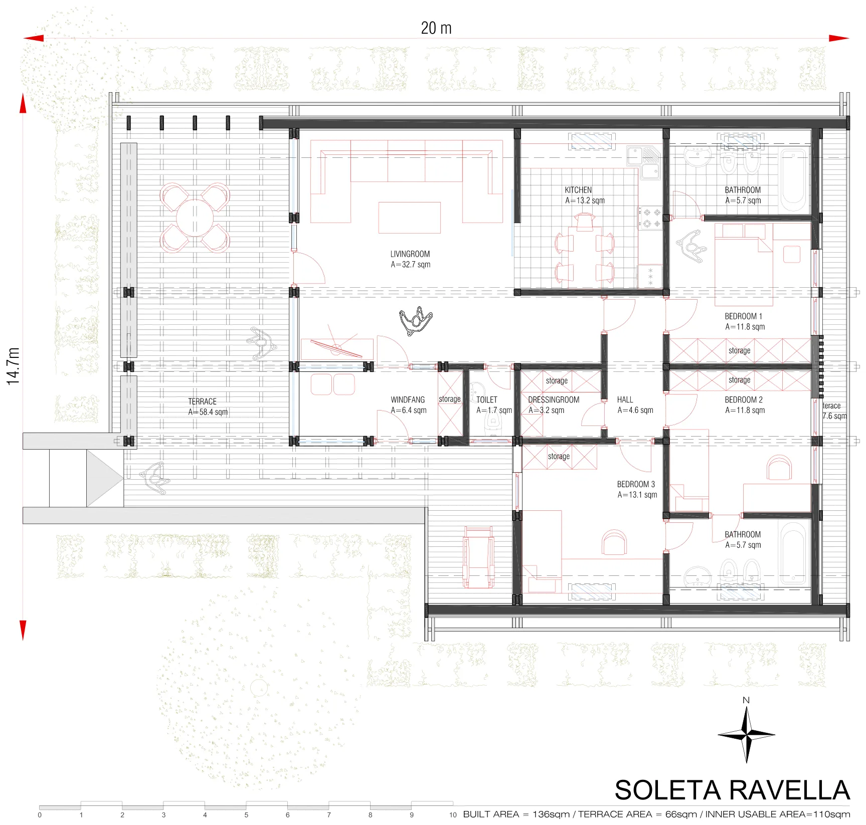 Soleta Ravella ground floor plan