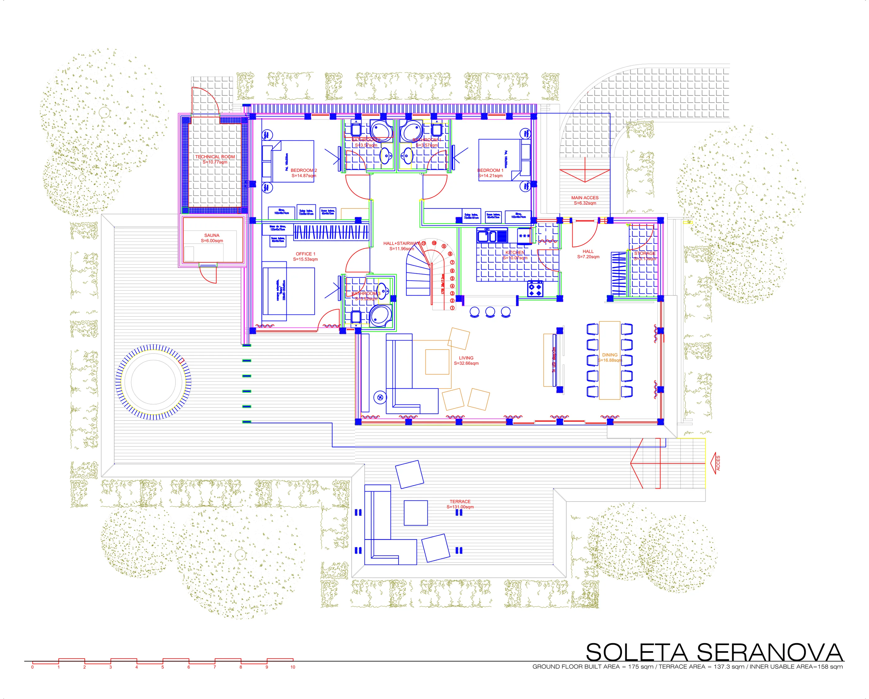 Soleta Seranova ground floor plan