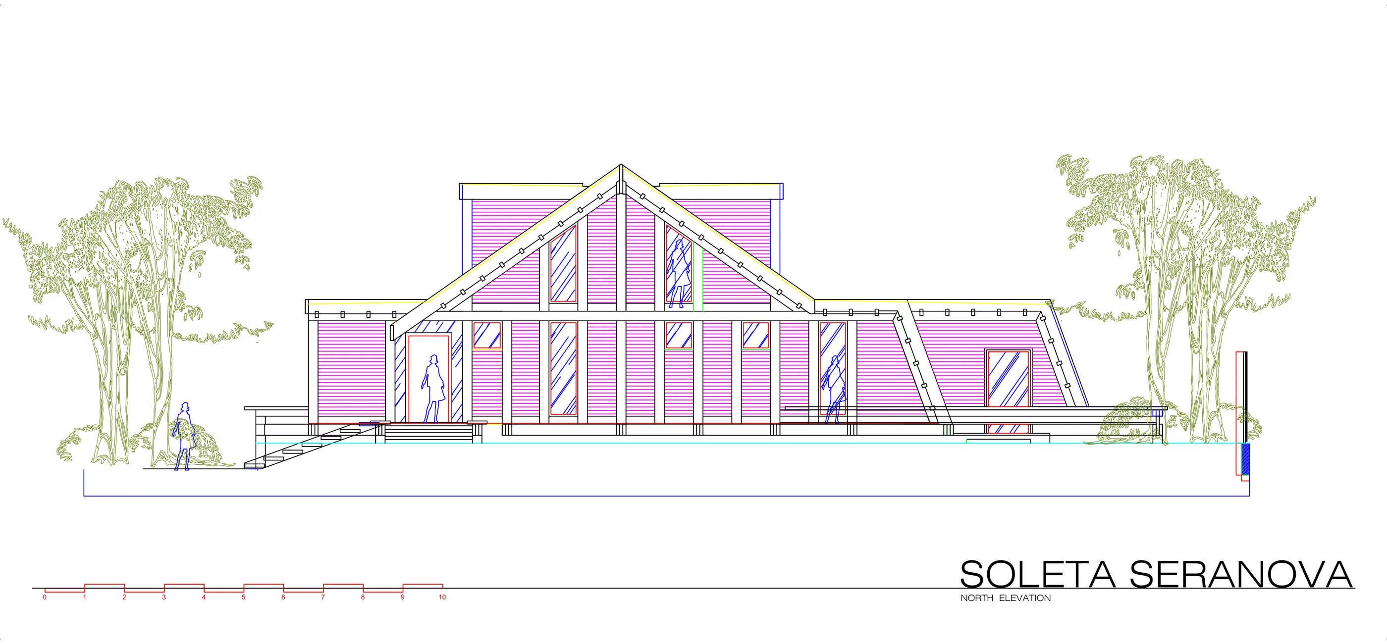 Soleta Seranova north elevation