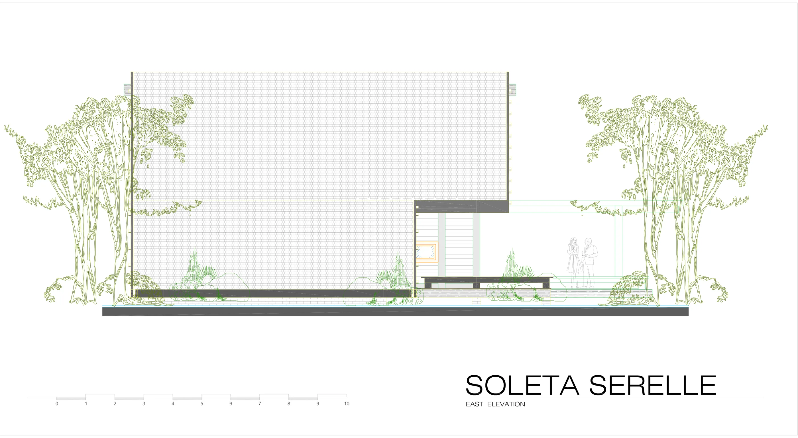 Soleta Serelle east elevation