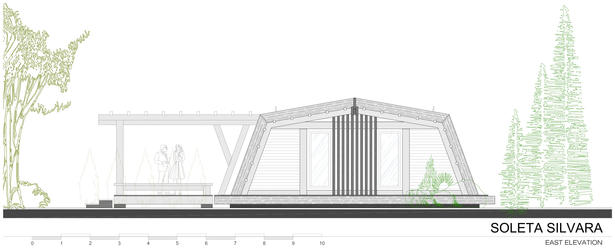 Soleta Silvara east elevation