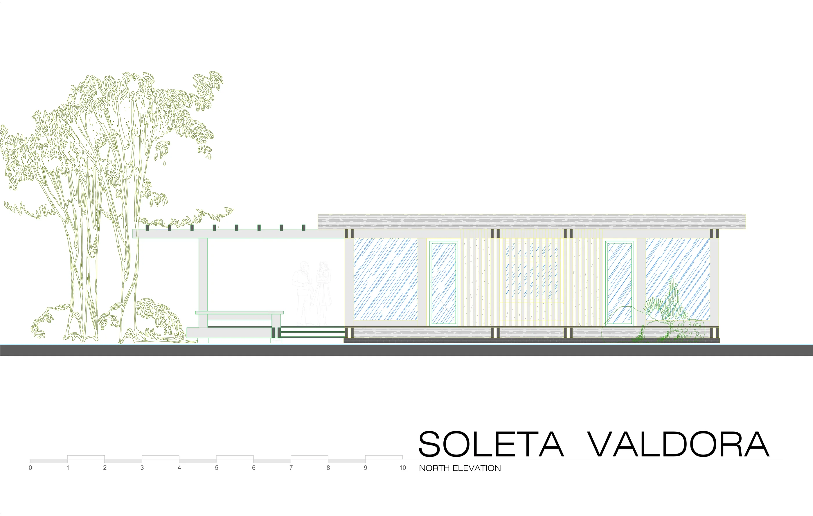 Soleta Valdora north elevation