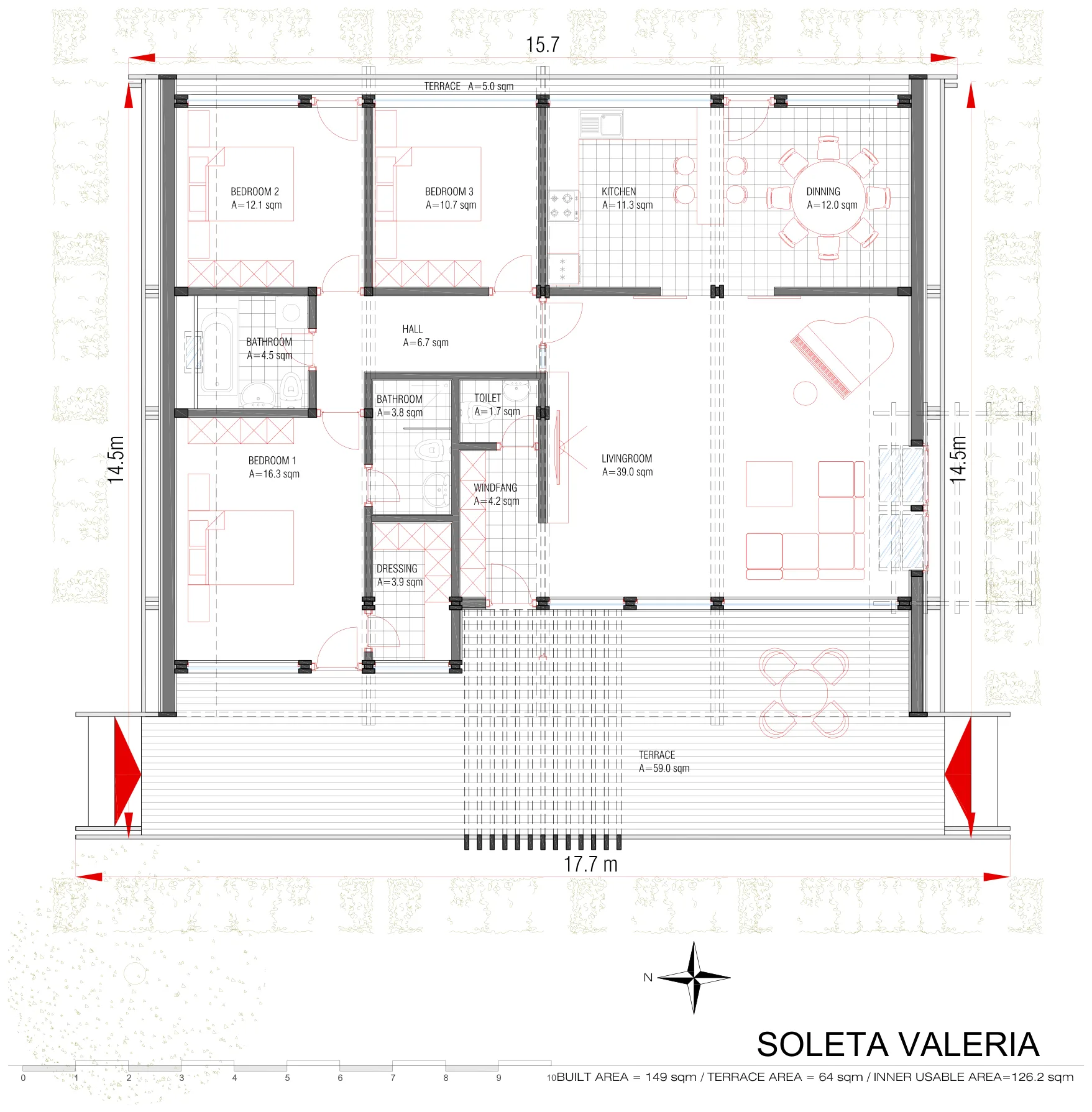 Soleta Valeria ground floor plan