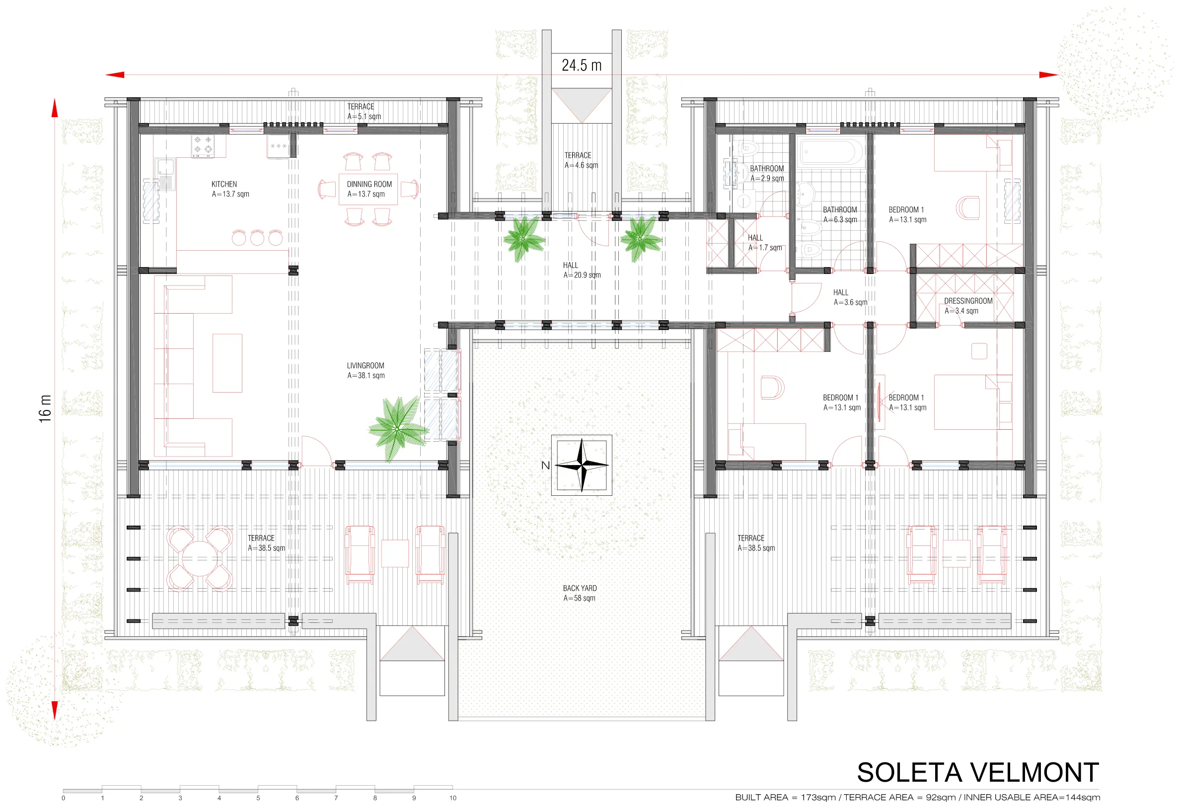 Soleta Velmont ground floor plan