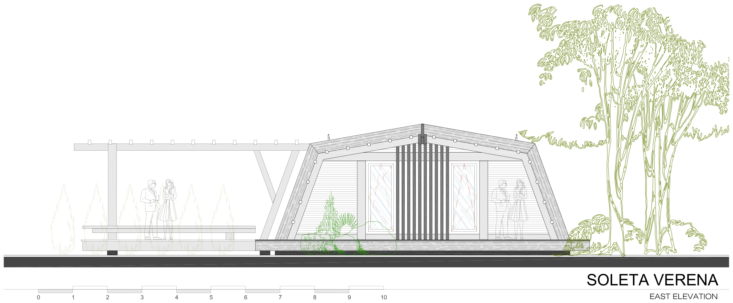 Soleta Verena east elevation
