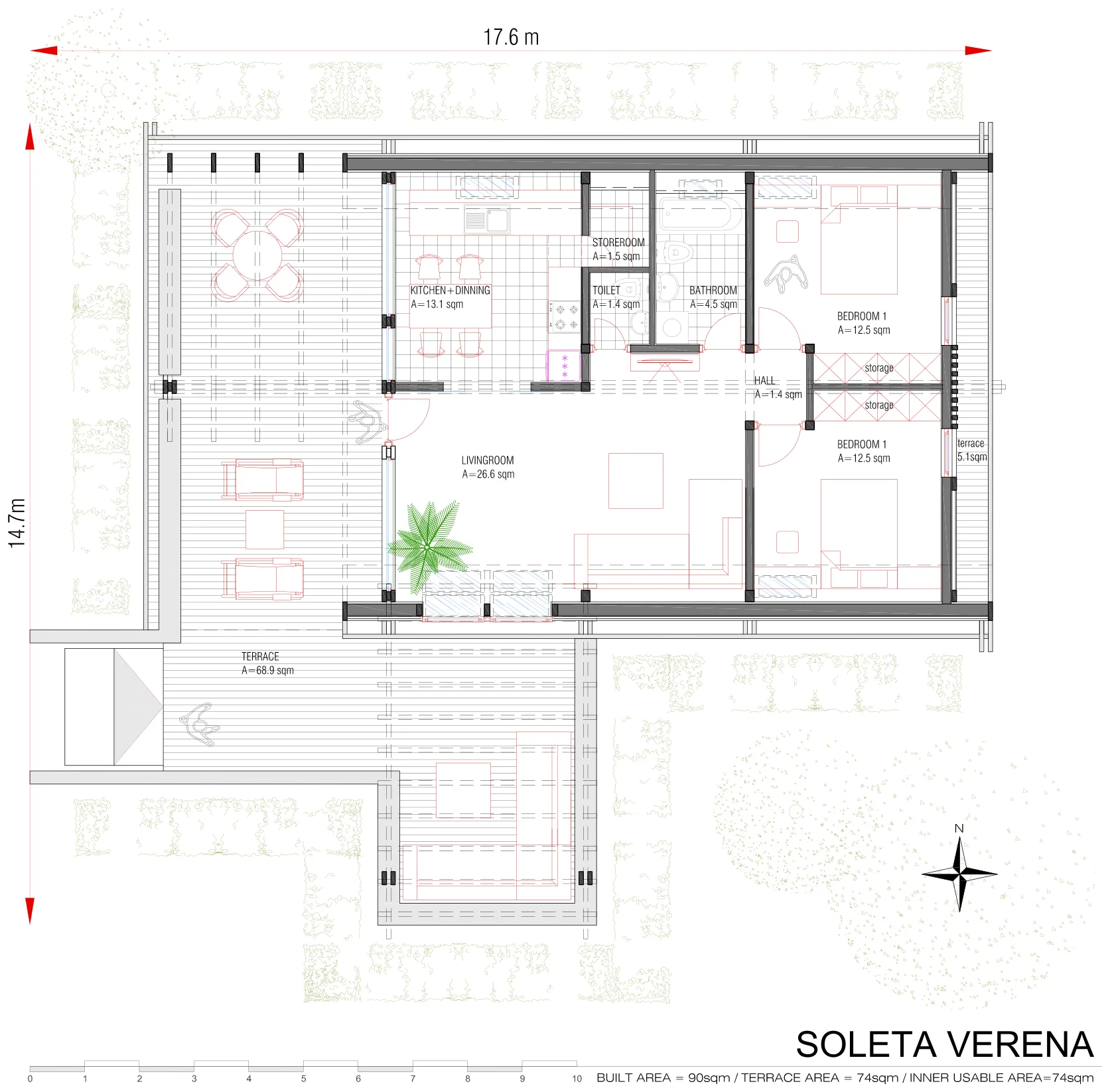 Soleta Verena ground floor plan