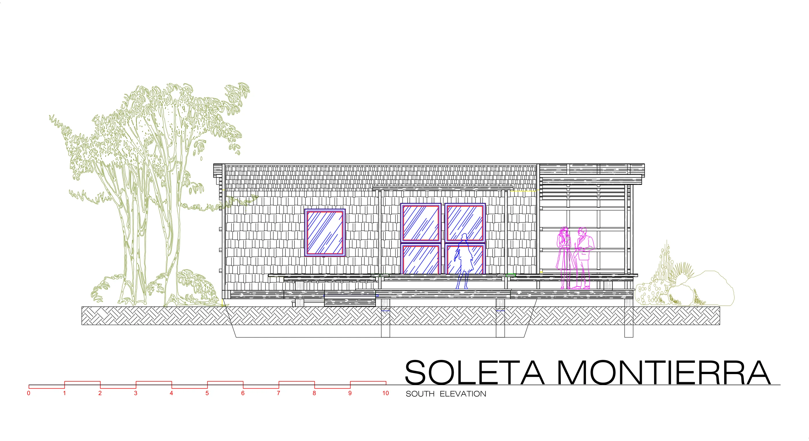 Soleta Montierra south elevation
